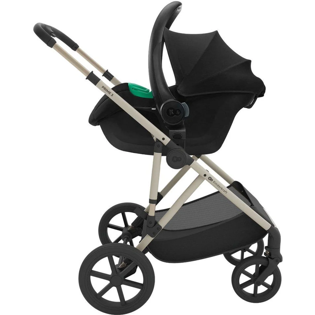Kinderkraft PRIME 3in1 Kombi-Kinderwagen, vielseitig einsetzbar & sicher 4