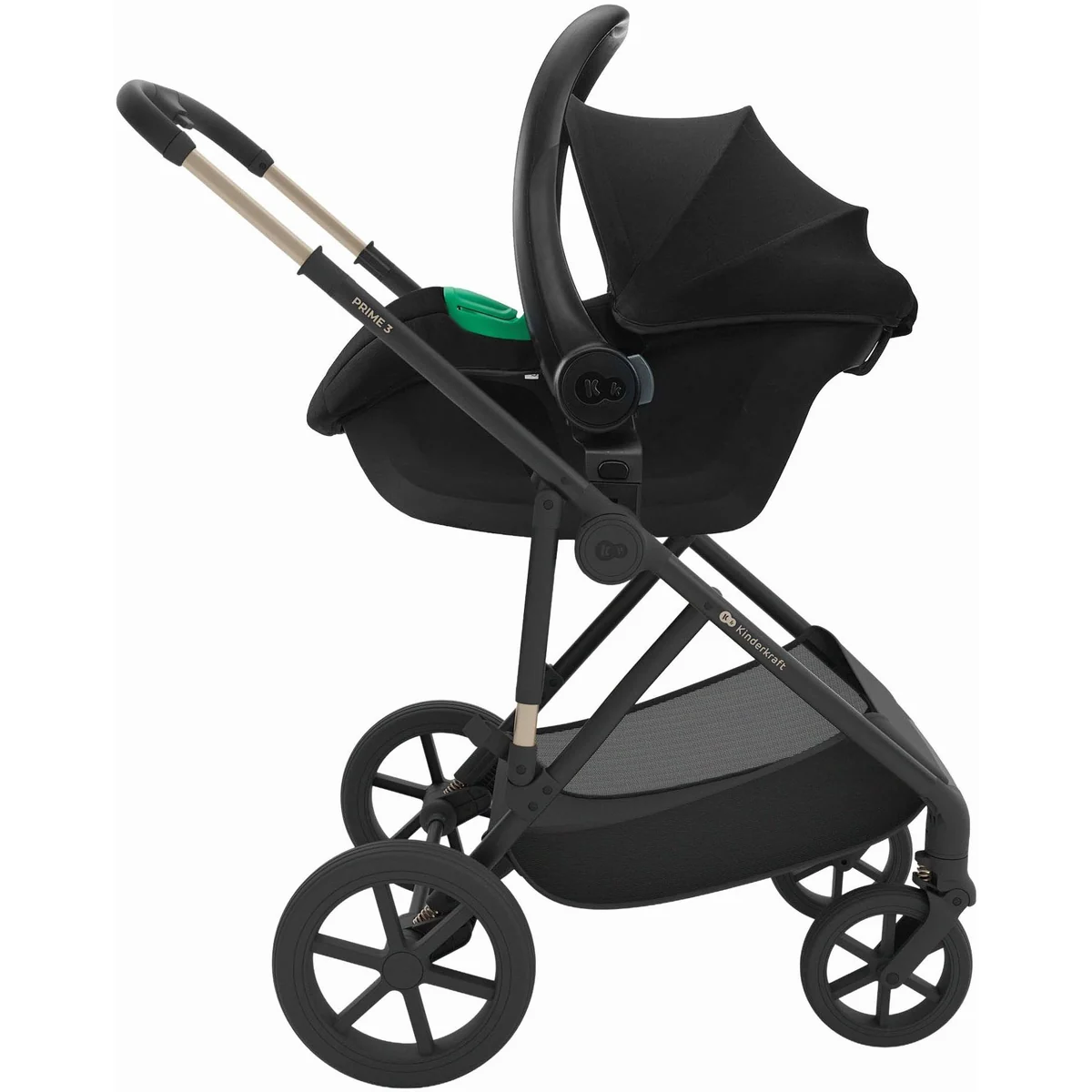 Kinderkraft PRIME 3in1 Kombi-Kinderwagen, vielseitig, sicher, komfortabel 4