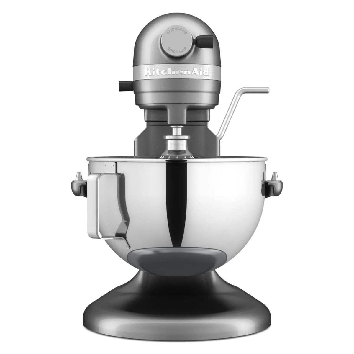 KitchenAid 5KSM55SXXECU Küchenmaschine, 375 W, 5,2 l Schüssel, verbesserter Spritzschutz 3