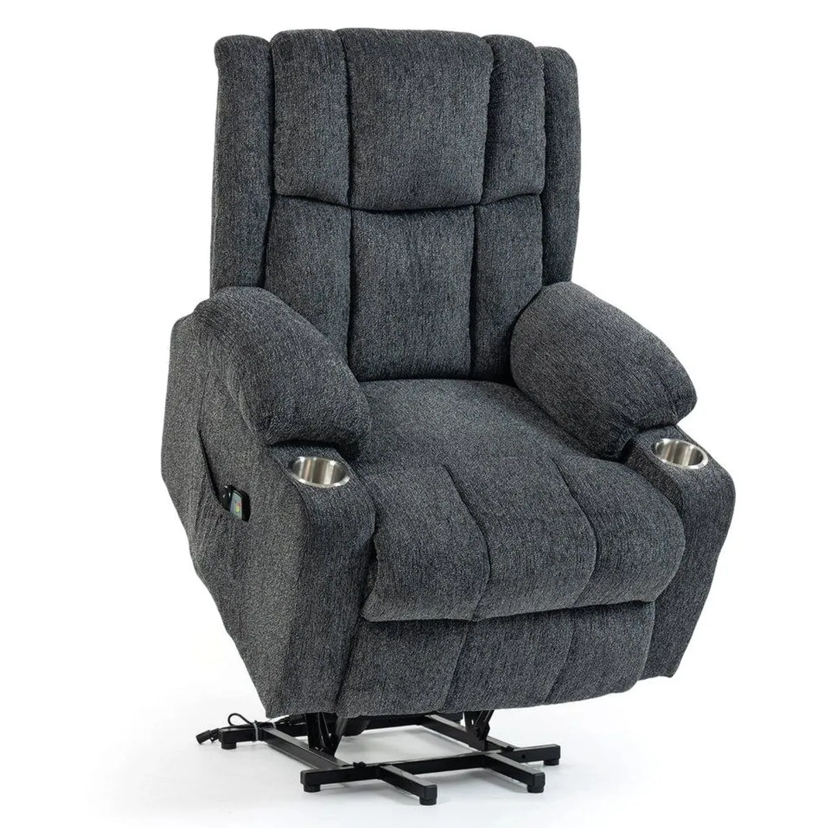 KLAM HOME Relaxsessel mit Aufstehfunktion, 4D-Vibration & Wärme — ideal für Senioren & Home-Office 2