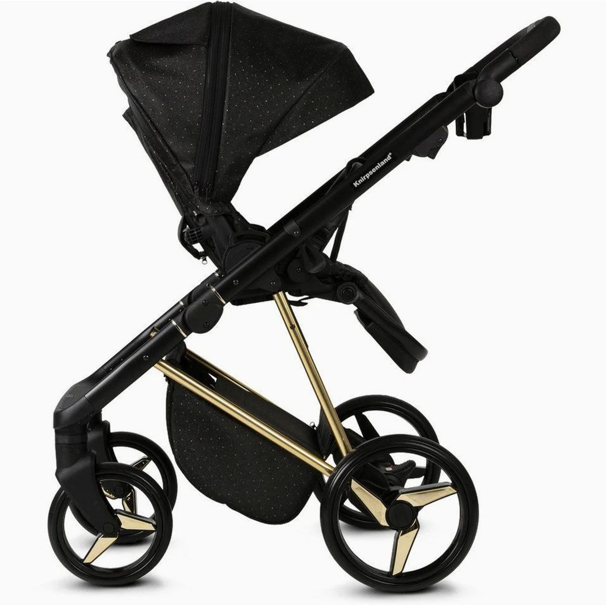 Knirpsenland Milano Kombi-Kinderwagen, 2in1 mit Luxus-Wanne und Sportsitz 5