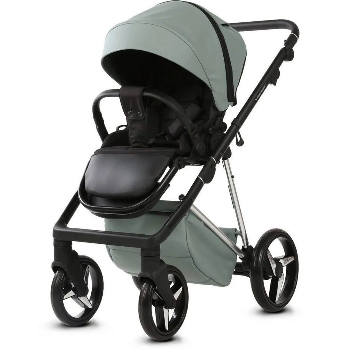 Knirpsenland Milano Kombi-Kinderwagen, 2in1 Luxus, hohe Sicherheit, viel Zubehör 4