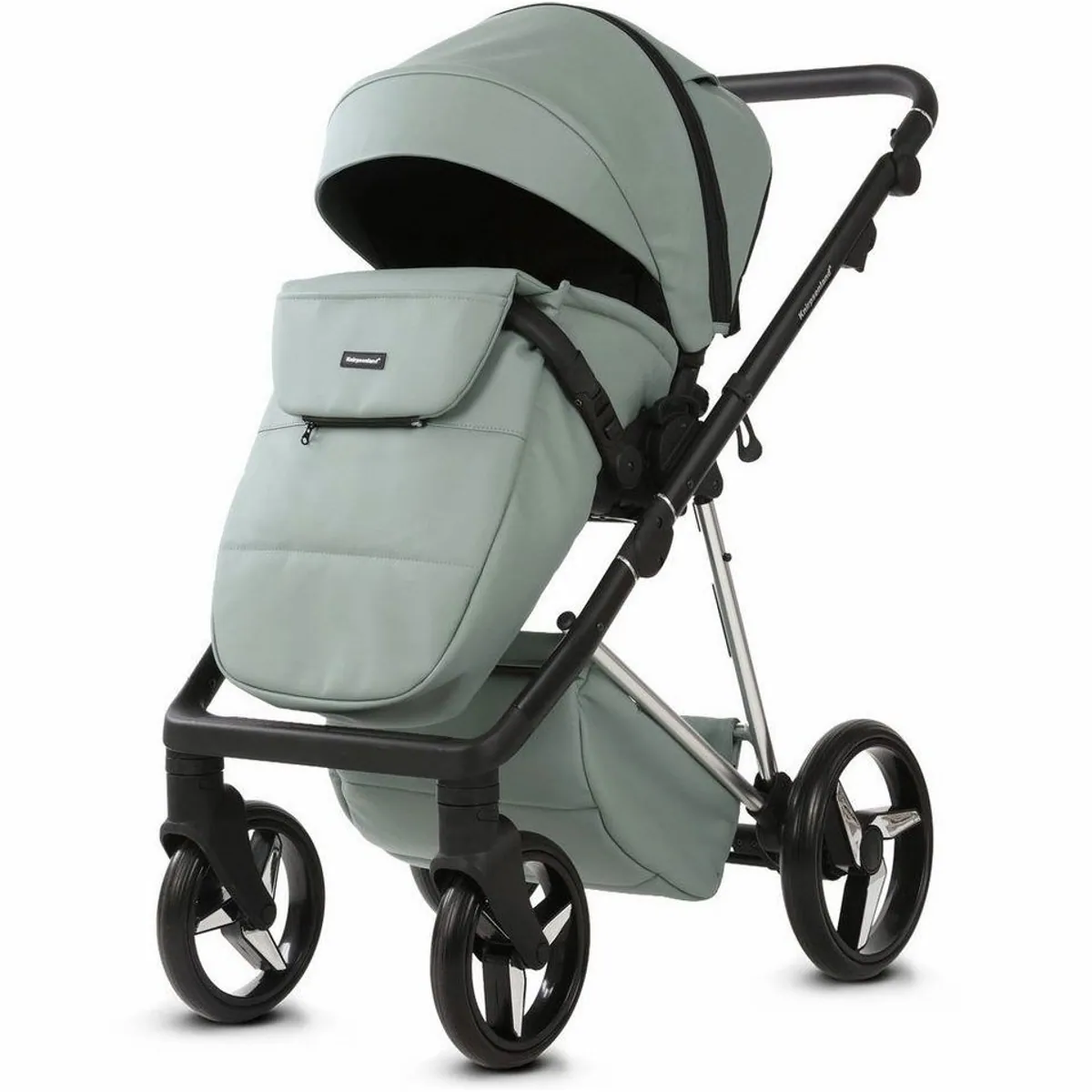Knirpsenland Milano Kombi-Kinderwagen, 2in1 Luxus, hohe Sicherheit, viel Zubehör 5