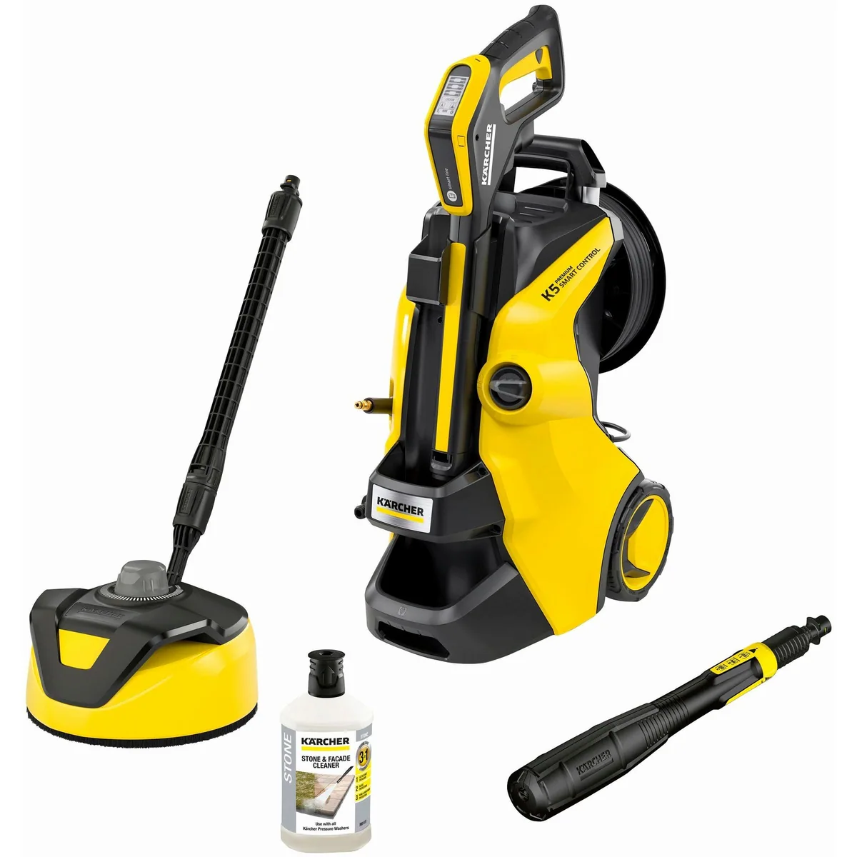 KÄRCHER Hochdruckreiniger K 5 Premium Smart Control, Bluetooth, Boost Mode, 3-in-1-Multi Jet-Strahlrohr