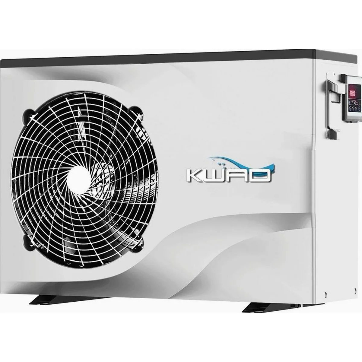 KWAD Pool-Wärmepumpe Inverter Premium 12, energieeffizient, leise, für bis zu 50000 l