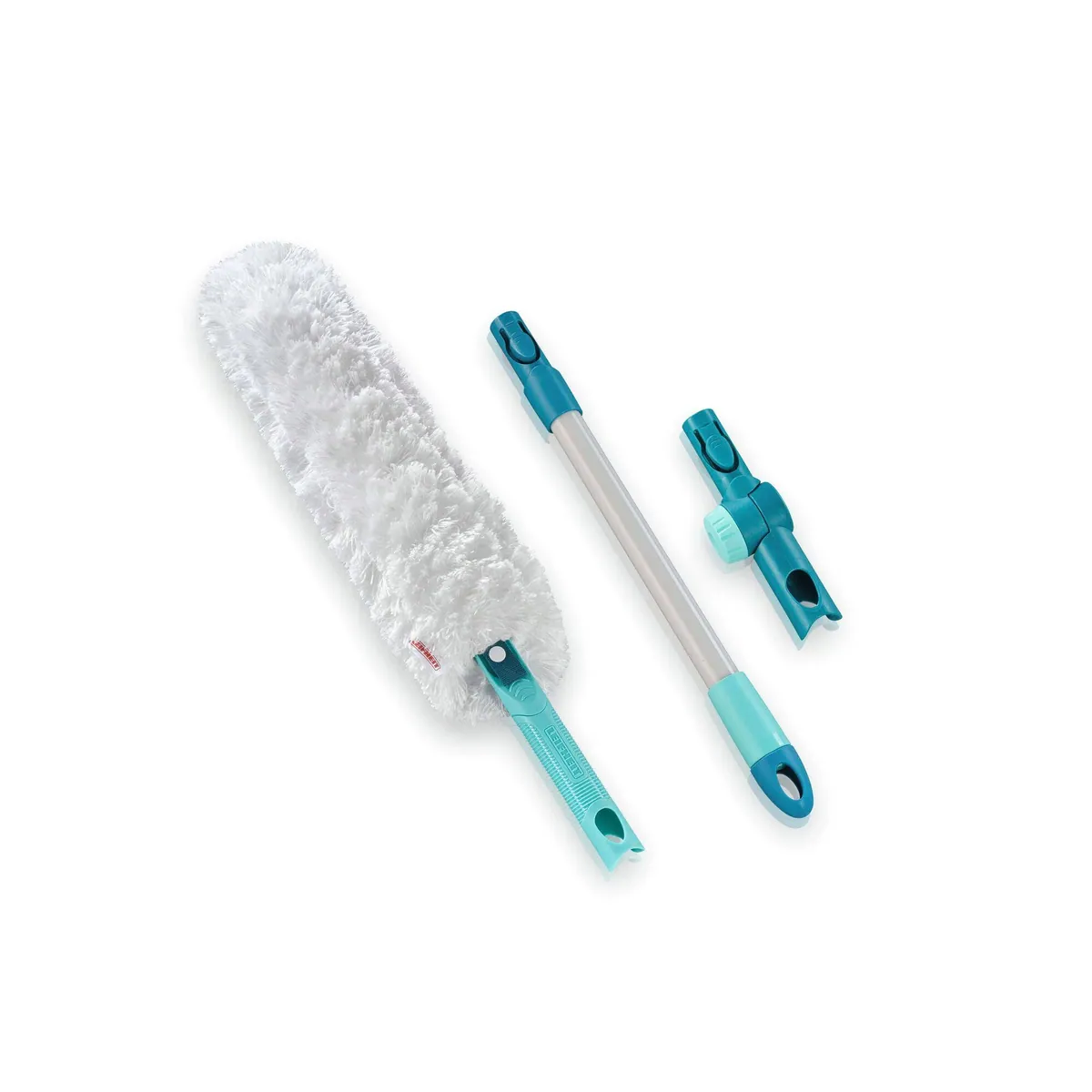 Leifheit SUPERDUSTER XL Pro Reach, 360°-Mikrofaser, Click-System, ergonomischer Griff