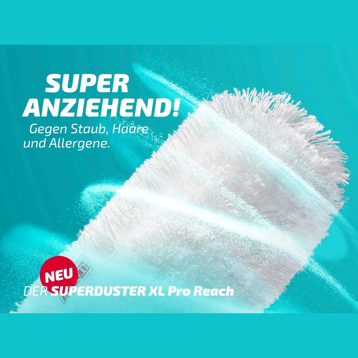 Leifheit SUPERDUSTER XL Pro Reach, 360°-Mikrofaser, Click-System, ergonomischer Griff 5