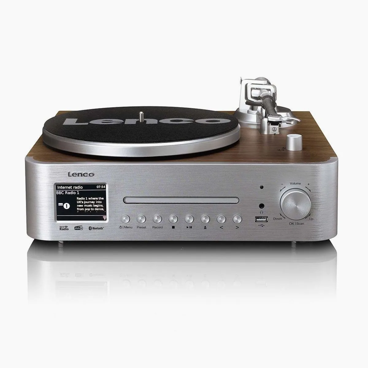 Lenco Hi-Fi-Set All-in-One, Plattenspieler, Internetradio, DAB+ — vielseitig, leistungsstark, benutzerfreundlich 3