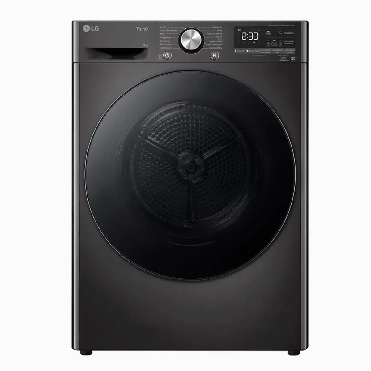 LG RT90V9B Wärmepumpentrockner, 9 kg, Energieeffizienzklasse C, Startzeitvorwahl