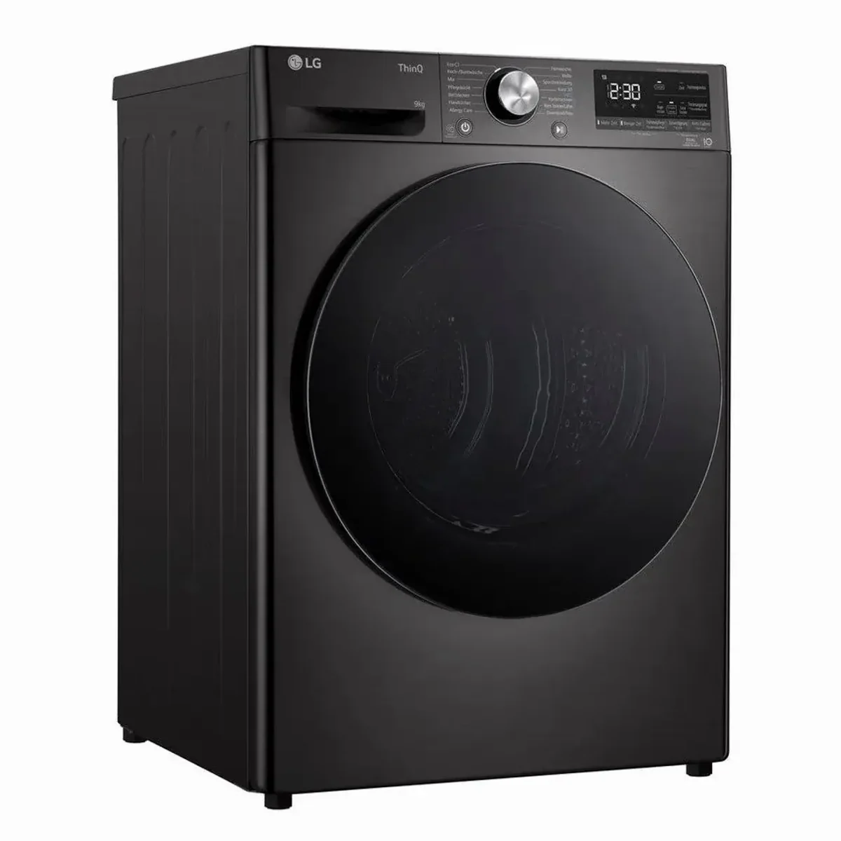 LG RT90V9B Wärmepumpentrockner, 9 kg, Energieeffizienzklasse C, Startzeitvorwahl 2
