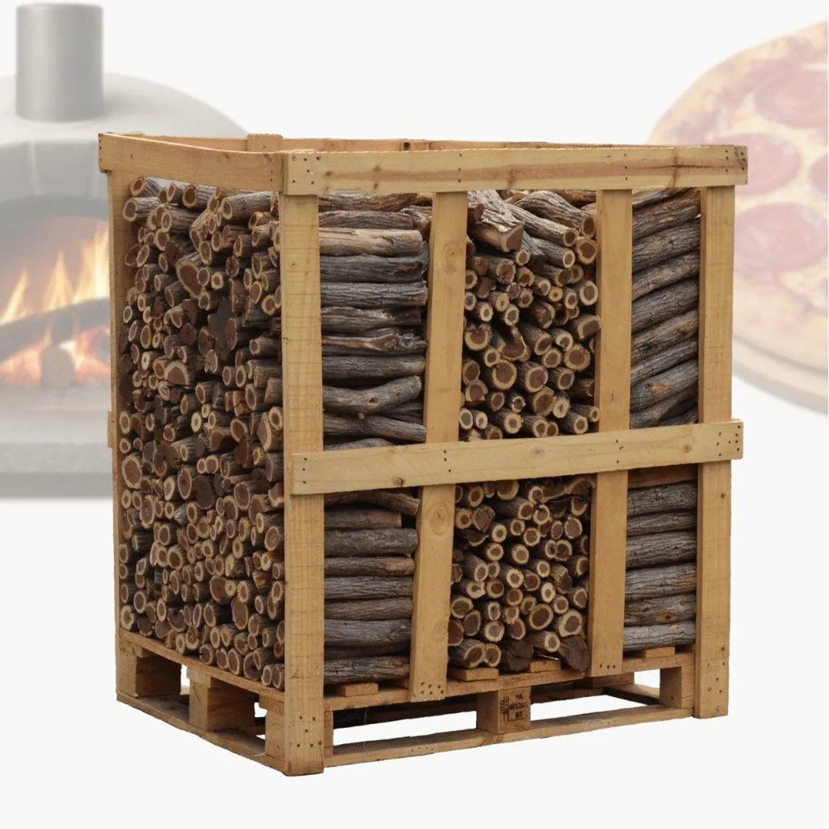 Magna Kaminholz für Pizzaöfen, hochdicht, effizient, — 1-St. 3