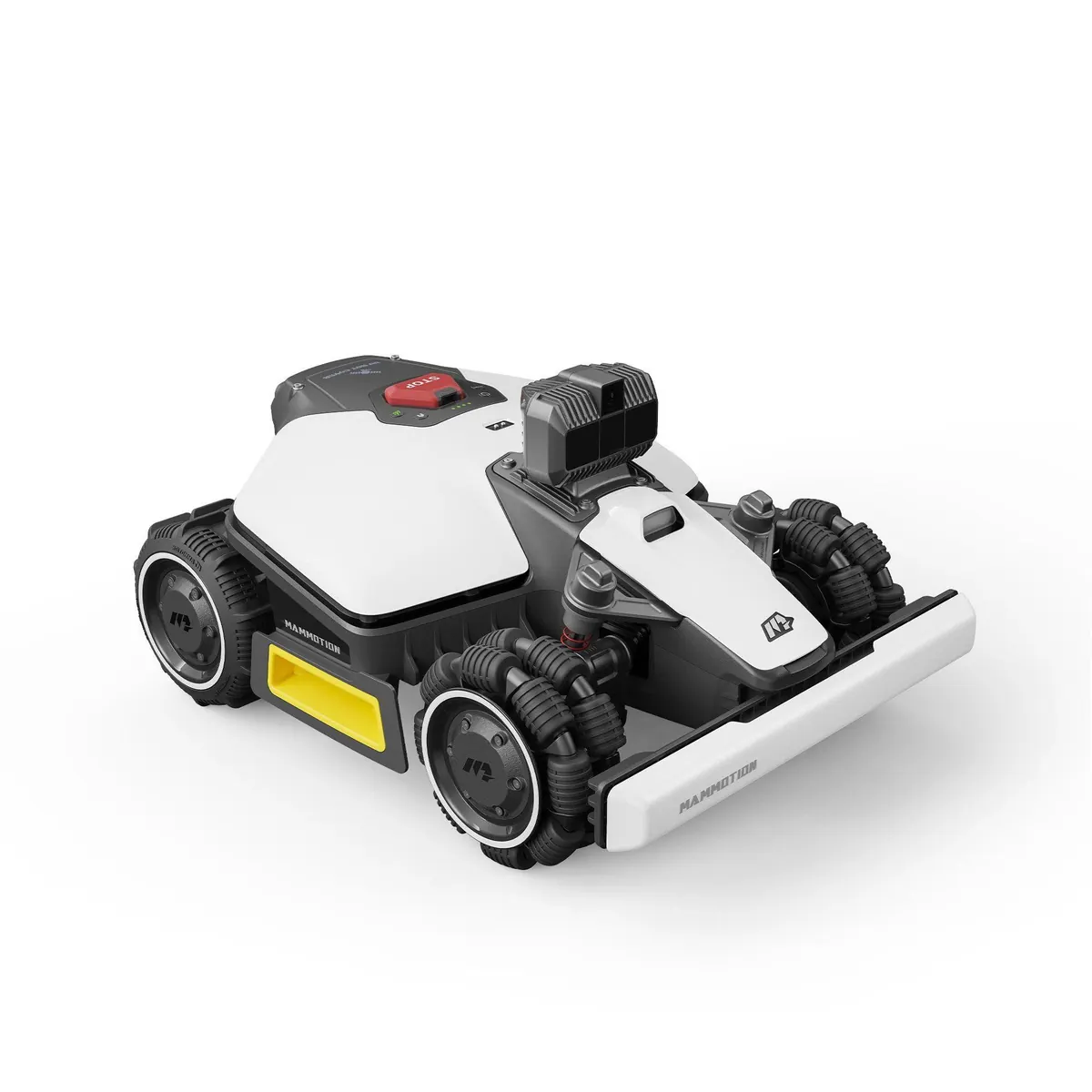 Mammotion LUBA Mini AWD LiDAR Mähroboter, präzise Navigation, Allradantrieb, App-Steuerung