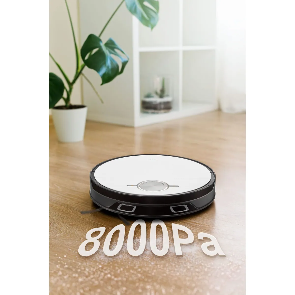 Medion Saugroboter X50 SW, 2-in-1 Funktion, Teppicherkennung, App-Steuerung 3