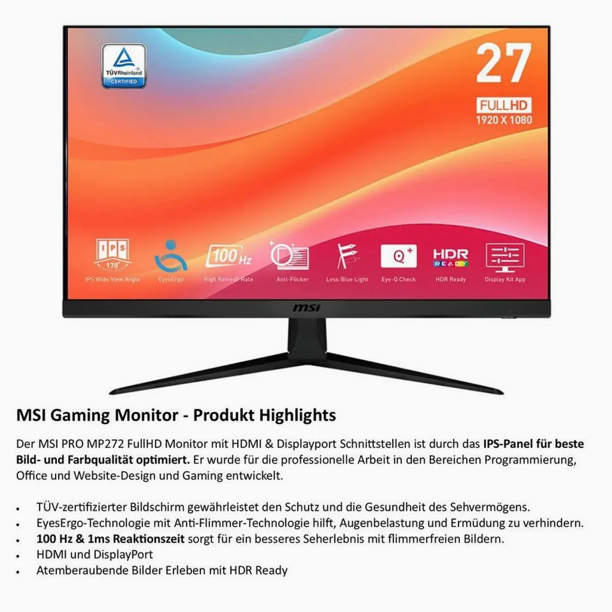Meinpc Gaming-PC Komplettsystem, 16 Kerne, 8GB RTX 5060, 1TB SSD — optimale Gaming-Leistung 3