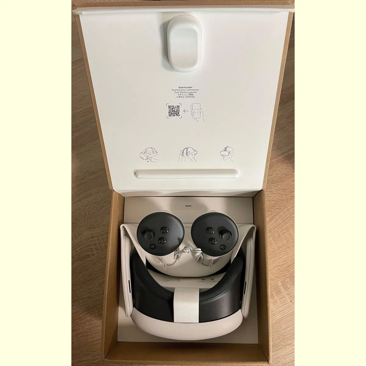 Meta Quest 3 VR-Headset, kabellos, leistungsstark, 128 GB Speicher 2