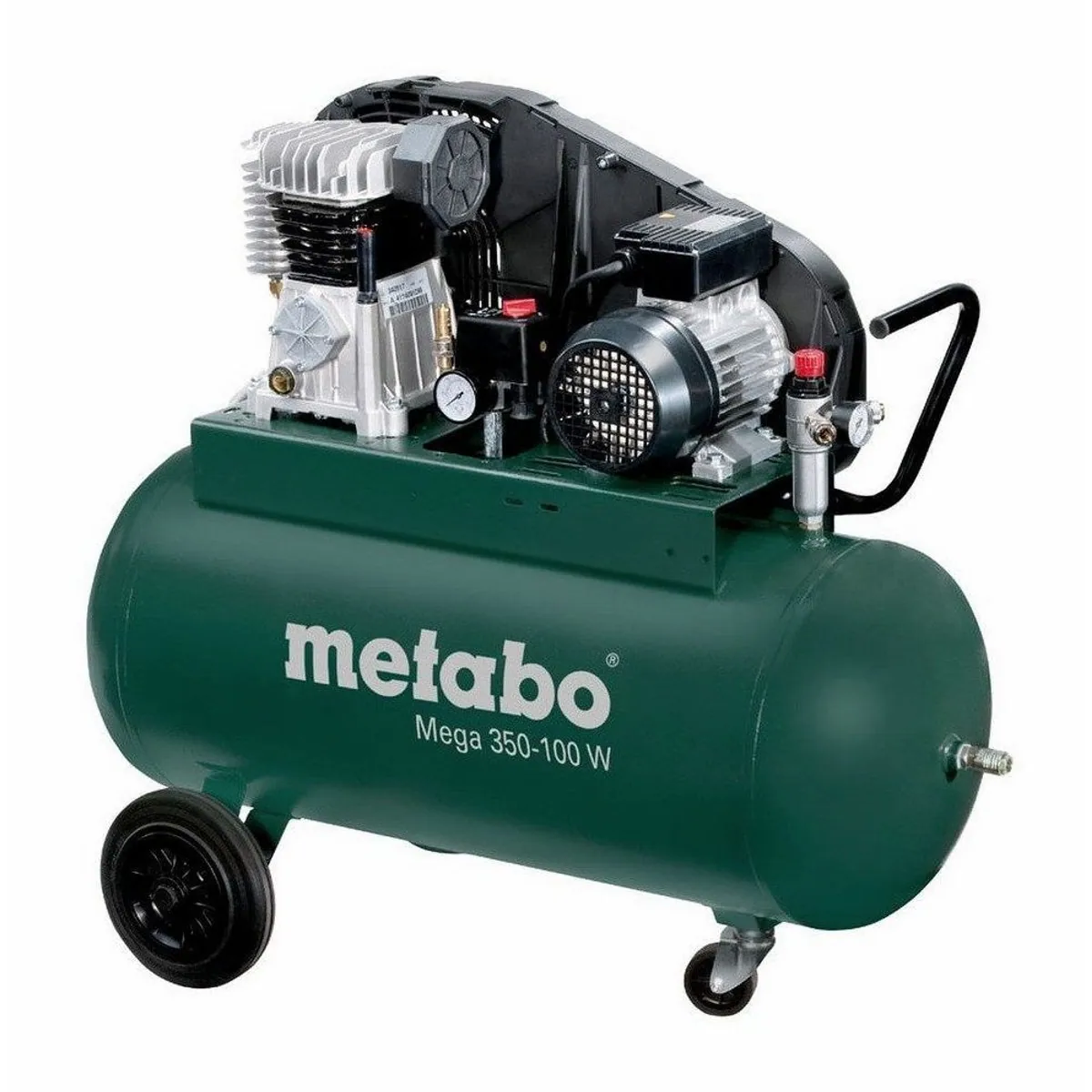 metabo Mega 350-100 W Kompressor, 2200 W, max. 10 bar, 250 l/min Füllleistung