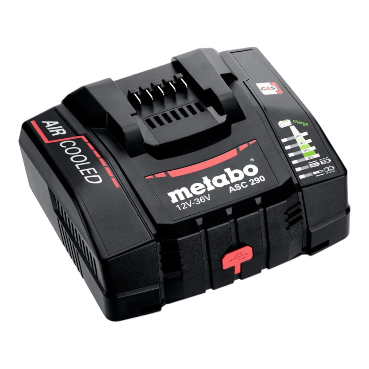 metabo Basis Set 3x LiHDX Akkupack 18 V, hohe Leistung, kurze Ladezeit, kompatibel mit CAS 3