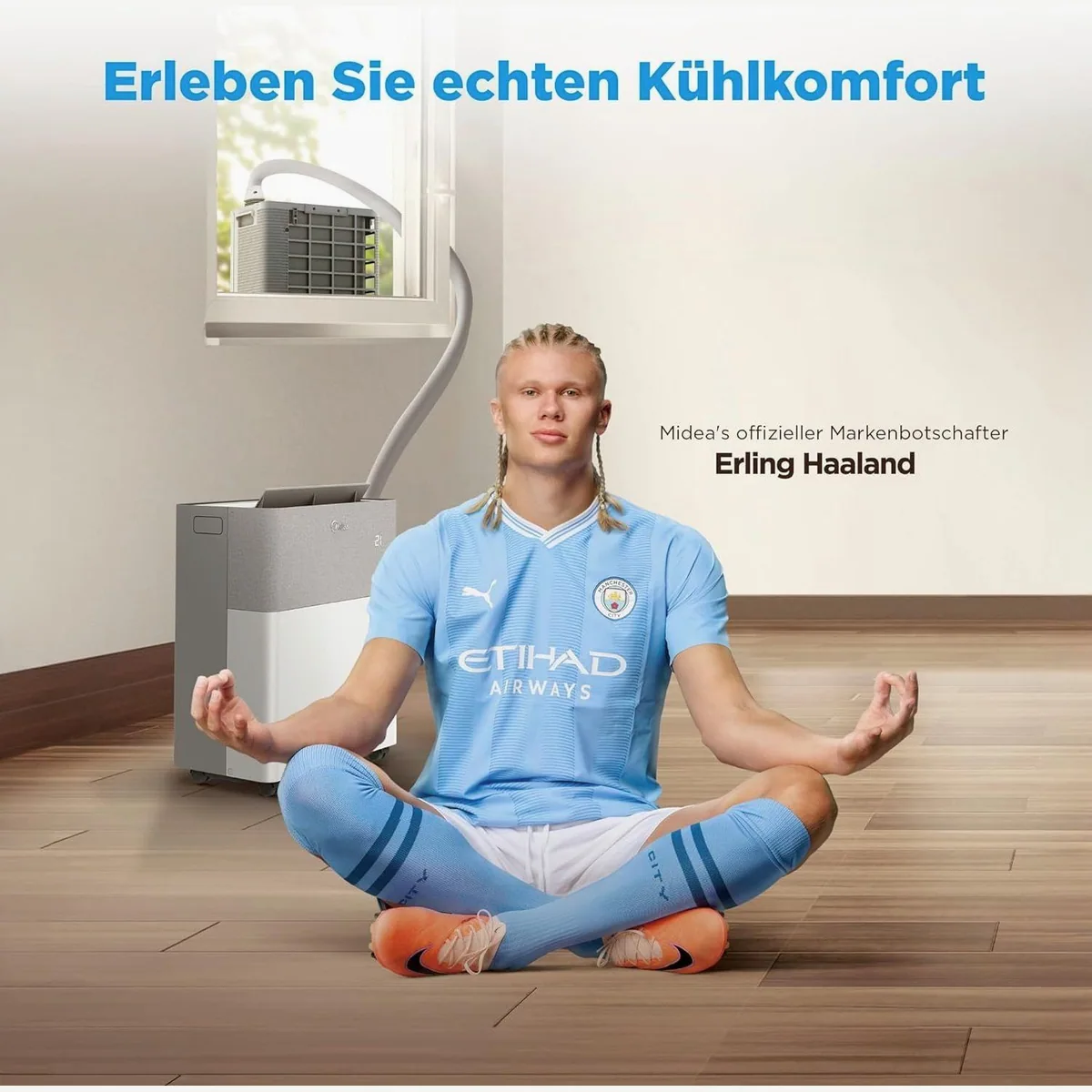 Midea PortaSplit Klimaanlage, 3,5 kW, für Räume bis 42 m², flexible Installation 3