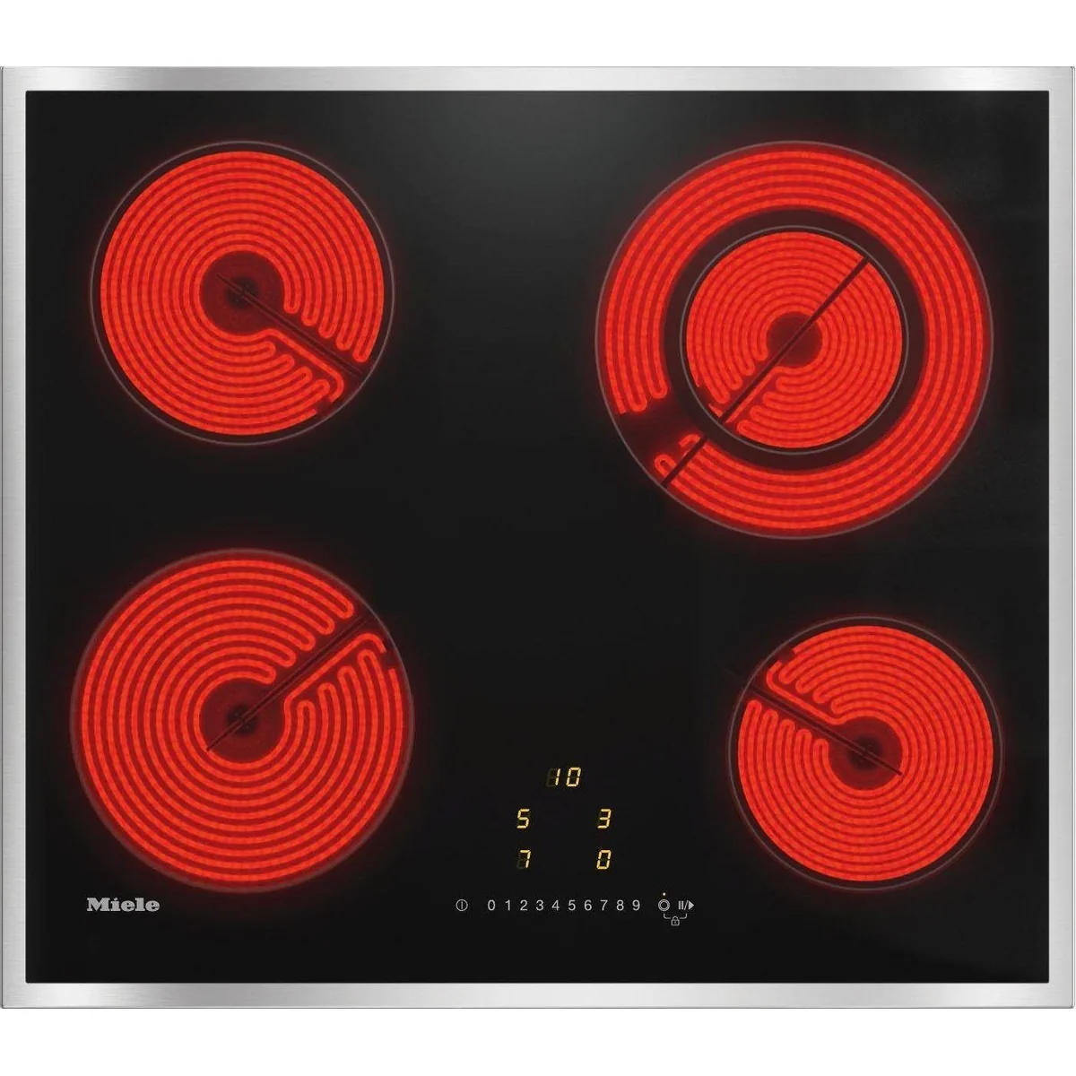Miele KM 6520 FR Elektro-Kochfeld, sicher, energieeffizient, präzise Temperaturkontrolle 4