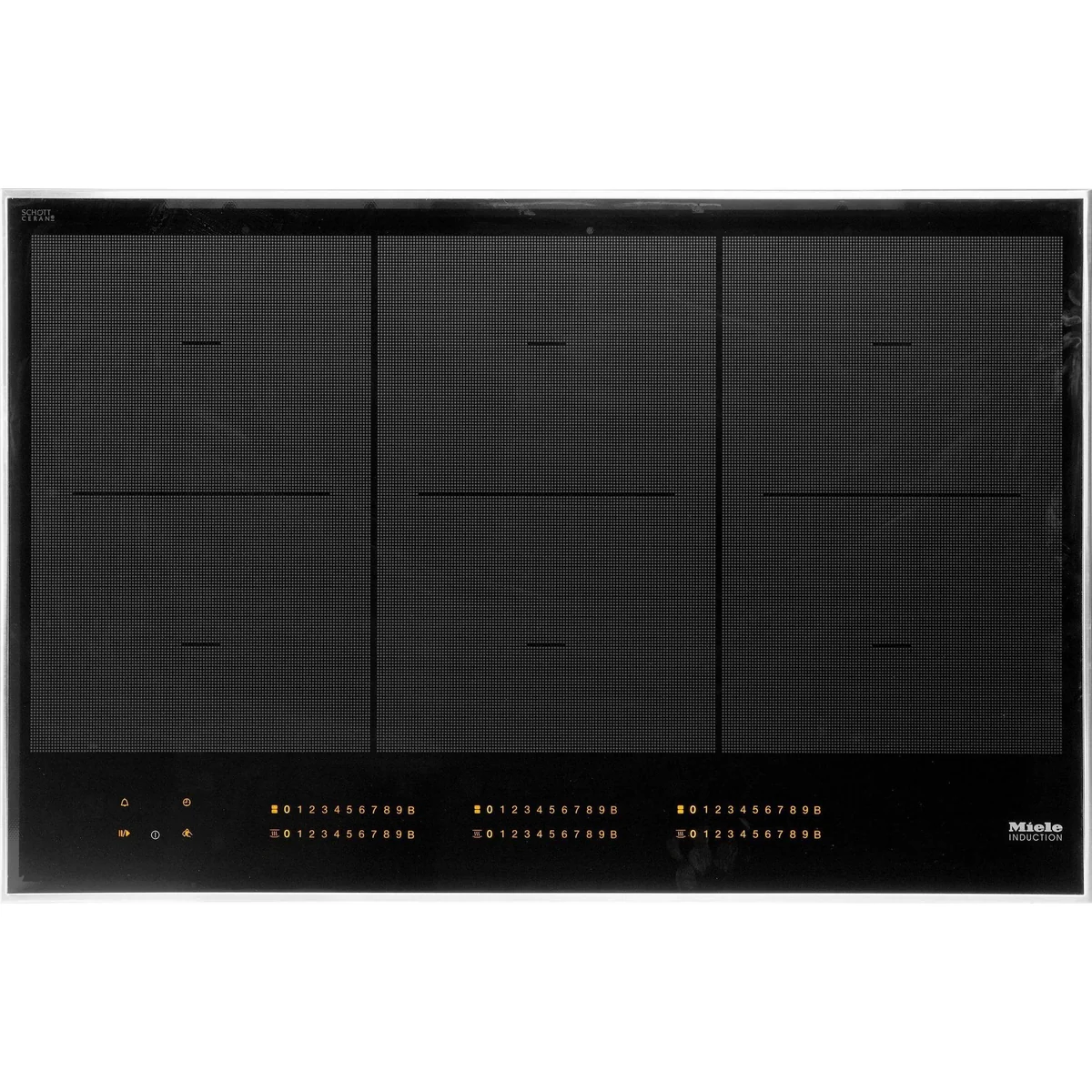 Miele Flex-Induktions-Kochfeld KM 7575 FR, 6 Kochzonen, 3 PowerFlex-Bereiche