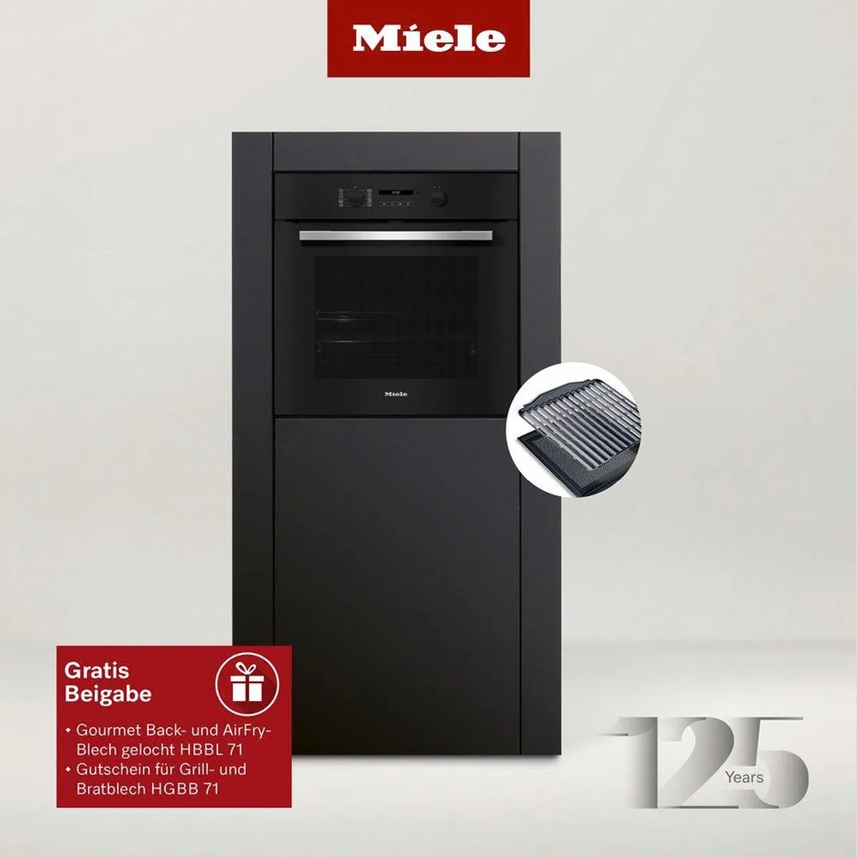 Miele Backofen H 2766-1 B 125, AirFry-Funktion, PerfectClean, einfache Reinigung 4