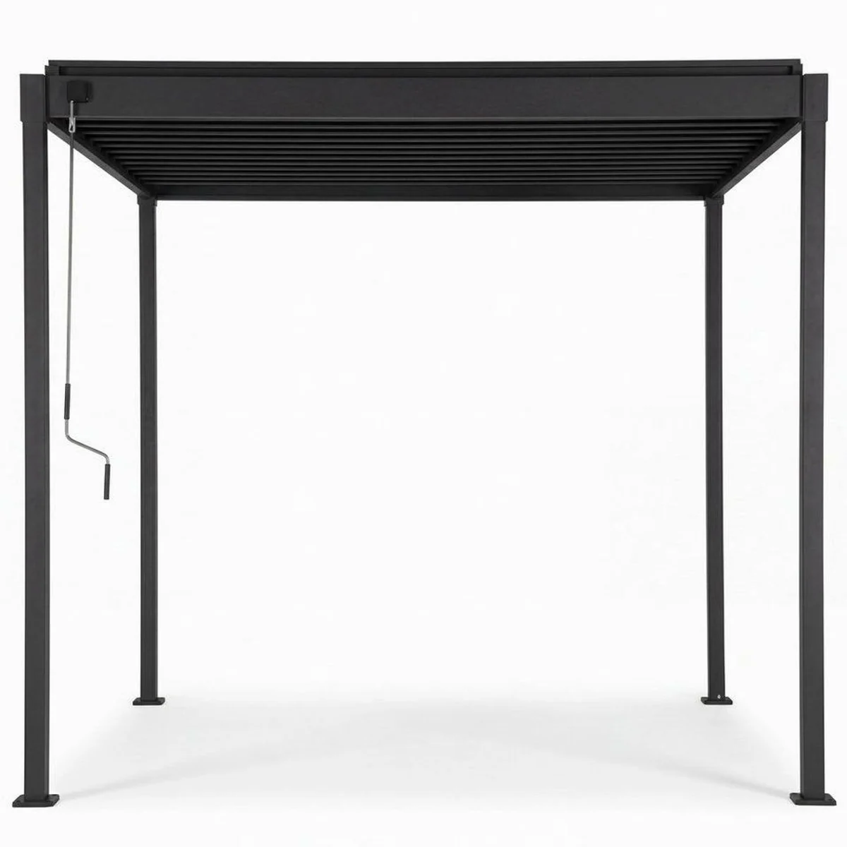 Mirador Pergola 80S, verstellbares Lamellendach aus Stahl – UV-Schutz, wasserdicht, stabil 2