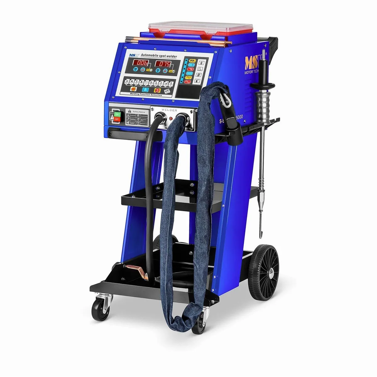 MSW S-SPOTTER 5000, Ausbeulspotter mit 10 Funktionen, 400 V, 5000 A
