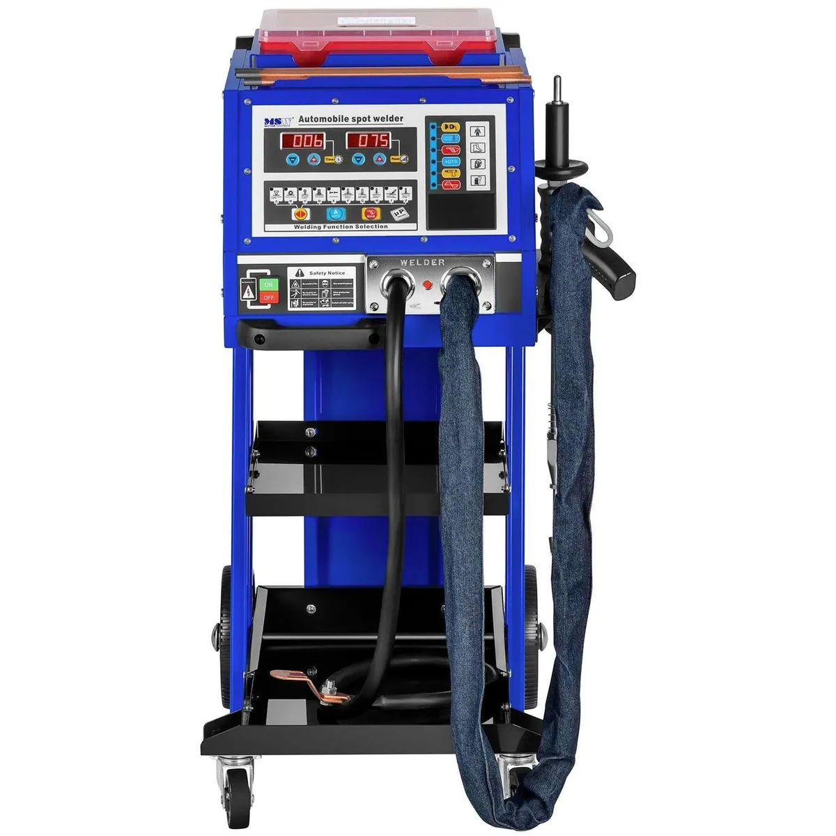 MSW S-SPOTTER 5000, Ausbeulspotter mit 10 Funktionen, 400 V, 5000 A 3