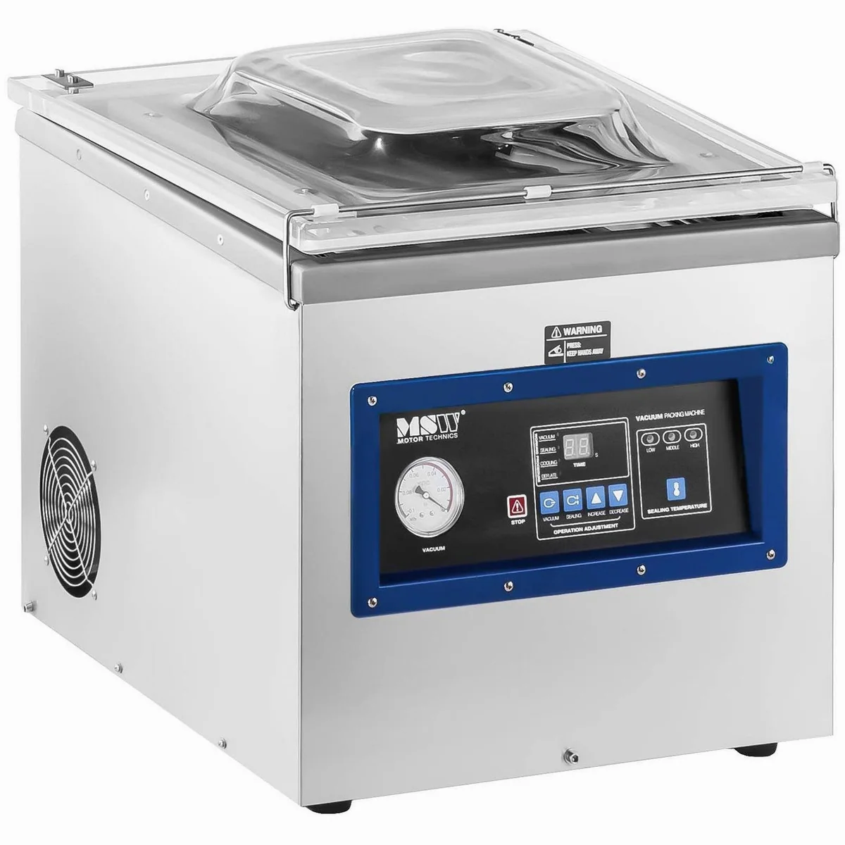 MSW VPM-900K Vakuumierer, 900 W, 20 m³/h Vakuumleistung 2