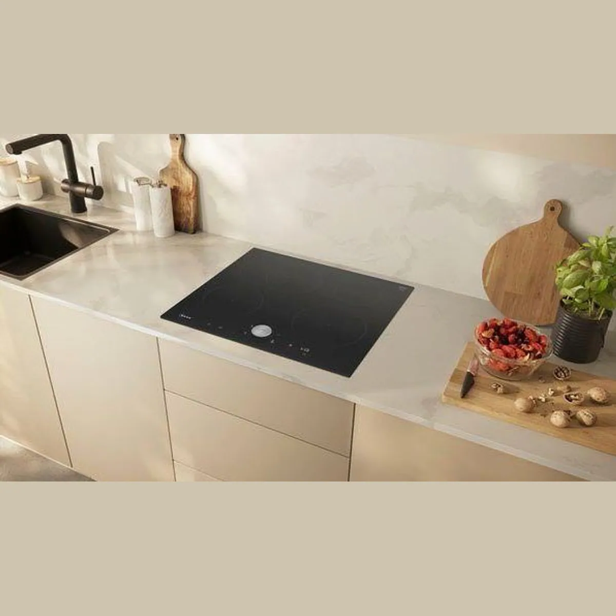 NEFF N 90 T56FTF1L0 Induktions-Kochfeld, schnelle Hitze & Bräterzone 2