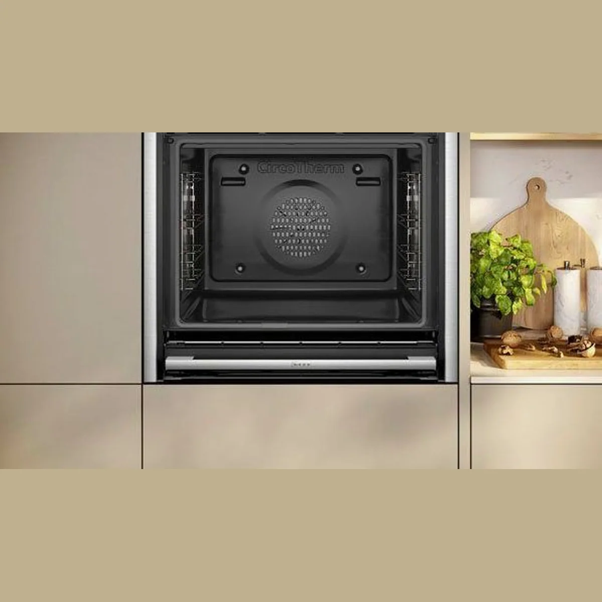 NEFF N 90 B64VT73N0 Backofen, Slide & Hide Tür, Hydrolyse & Teleskopauszug nachrüstbar 3