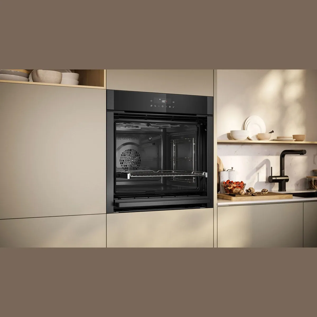 NEFF N50 B5ACJ7HG3 Backofen, Pyrolyse-Selbstreinigung, Slide&Hide Tür, Air Fry-Funktion 4