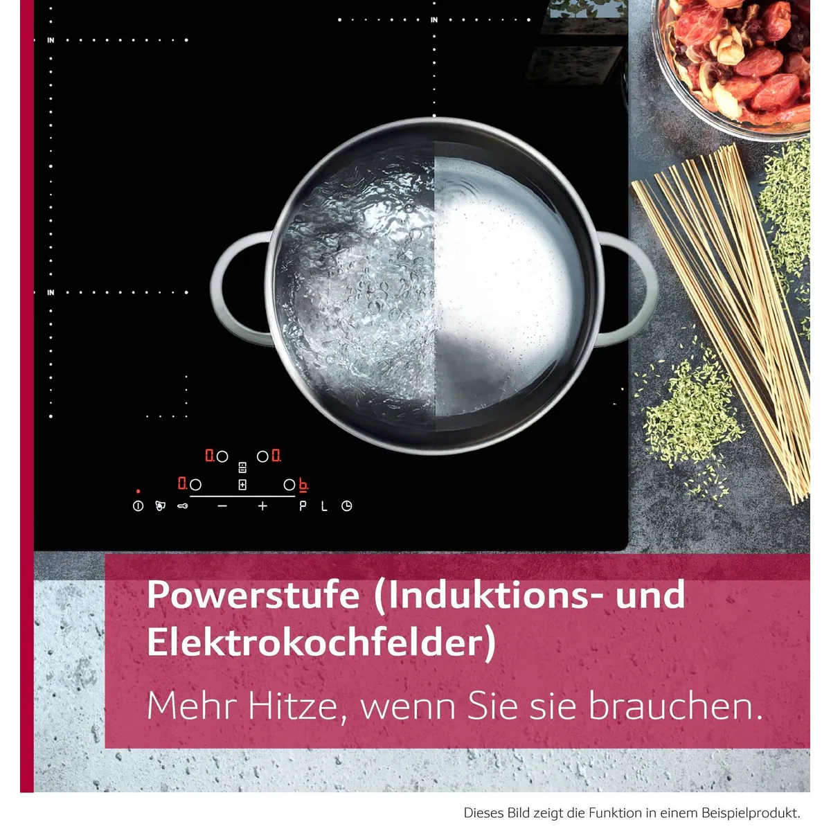 NEFF Induktions-Kochfeld N 90 T56NUQ4A0, präzise Steuerung, elegantes Matt Black Design 4
