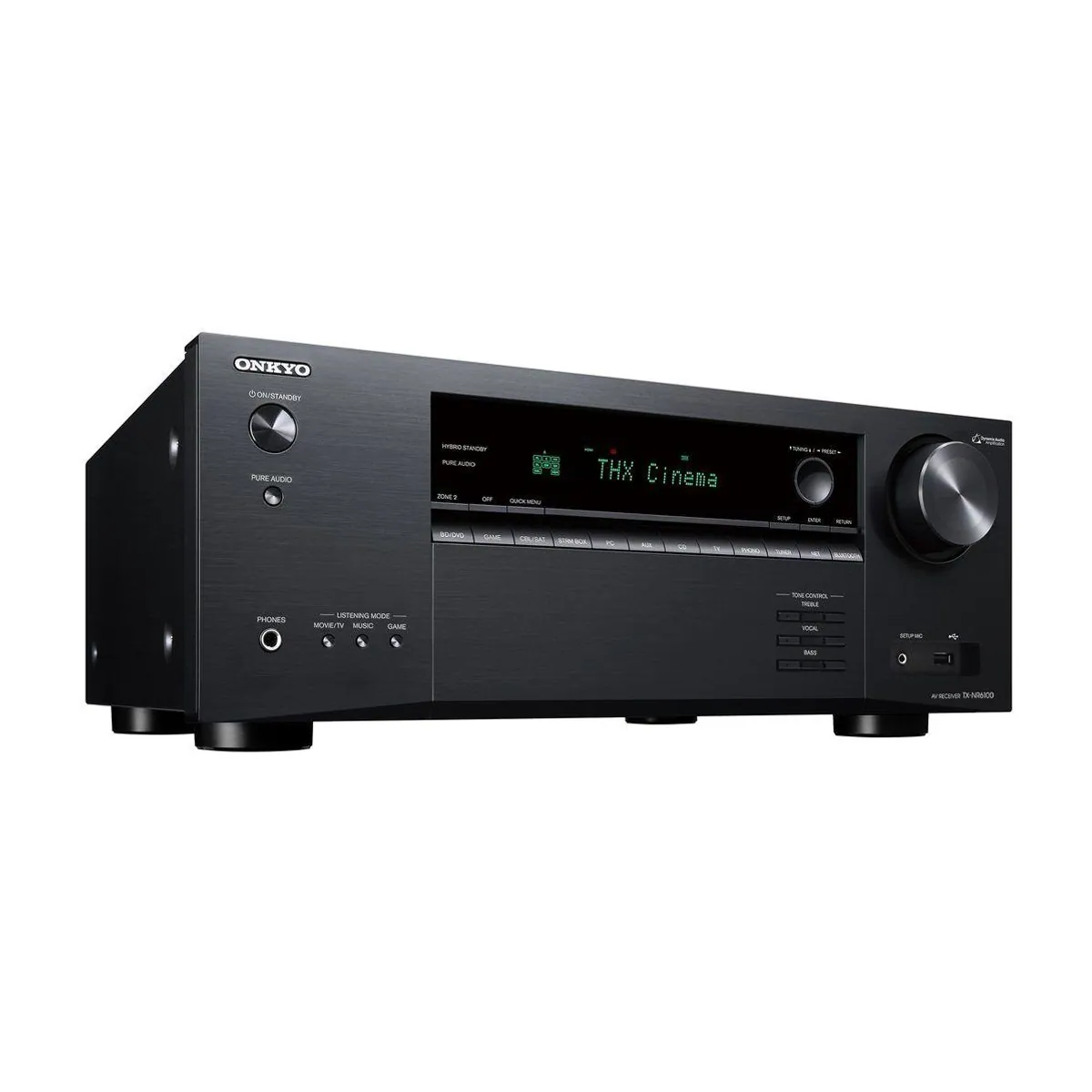 Onkyo TXNR6100M2 Verstärker, 8K Ultra HD, THX-zertifiziert, Multi-Room-Audio 2