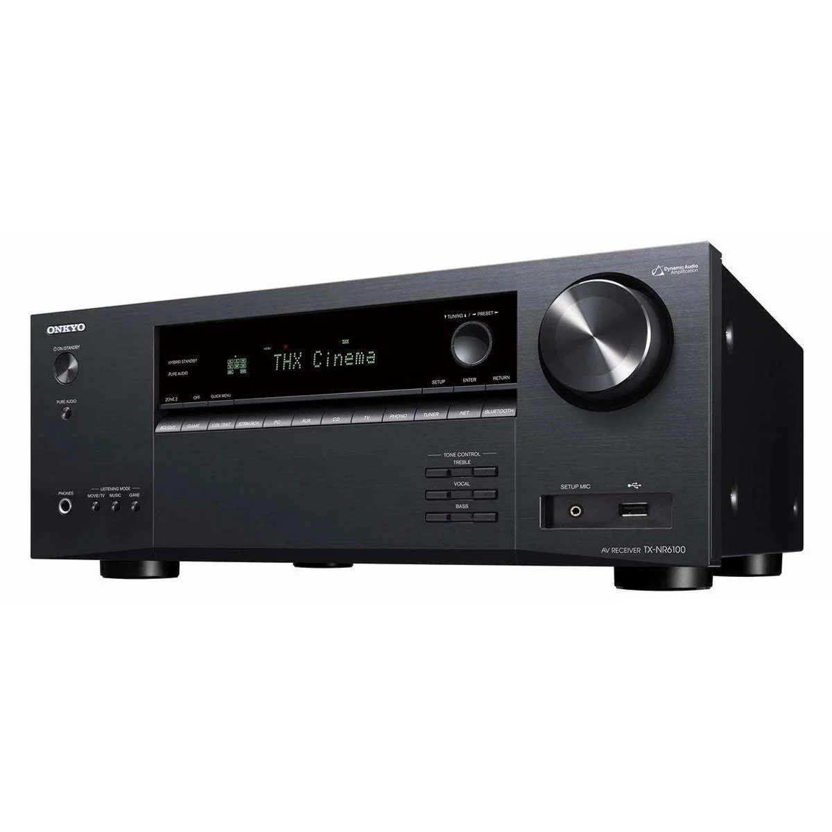 Onkyo TXNR6100M2 Verstärker, 8K Ultra HD, THX-zertifiziert, Multi-Room-Audio 3