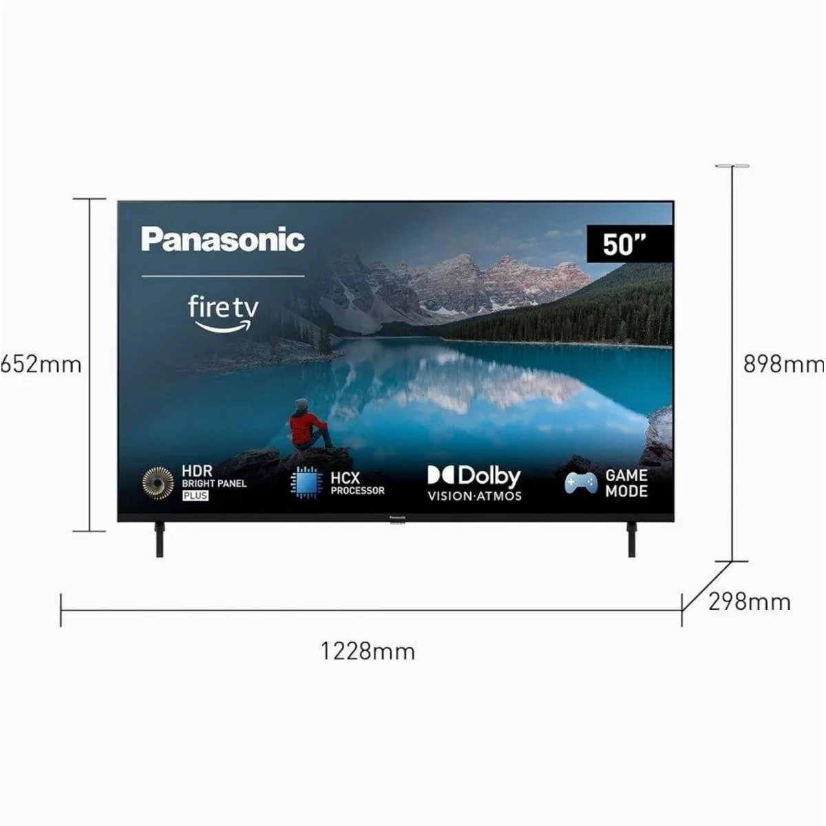 Panasonic TX-50MXW834 Fernseher, 50 Zoll, 4K UHD, HDR-Technologie 2