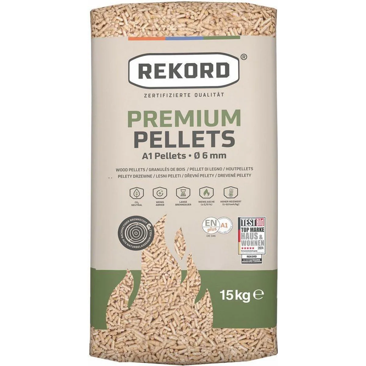 Pegaso Madison 5 Pelletofen, raumluftunabhängig, 2,5-5,2 kW, schmal, WIFI optional 3