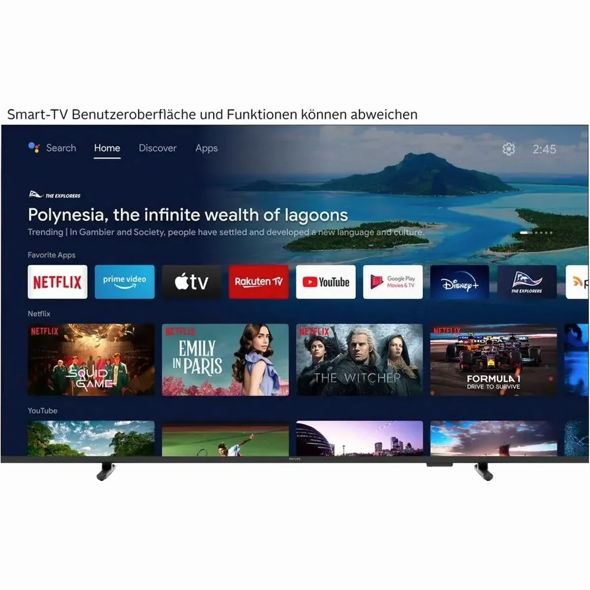 Philips 75PUS7800/12 QLED-Fernseher, 75 Zoll, 4K Ultra HD, Dolby Atmos 2