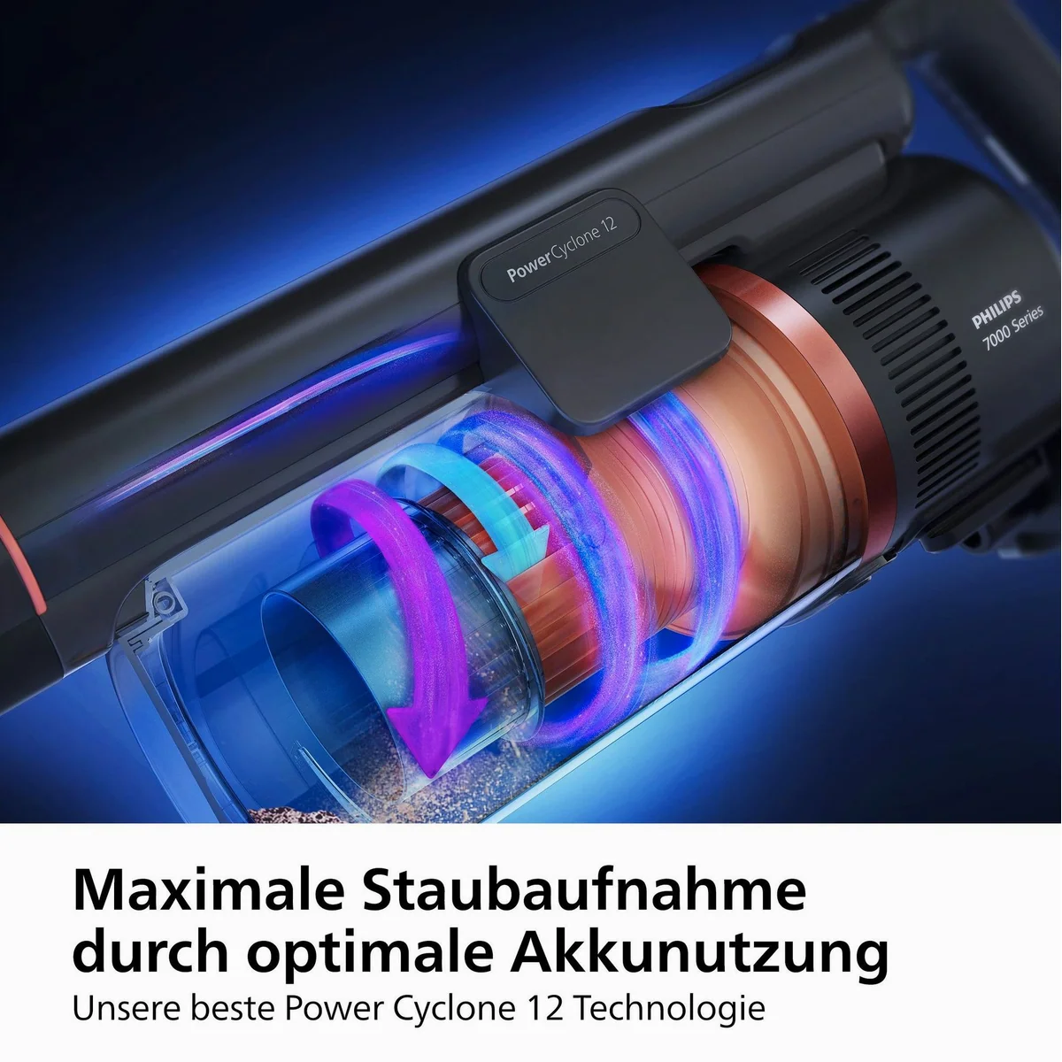 Philips Aqua Plus XC8055/01, Nass-Trocken-Sauger, 80 Minuten Laufzeit, beutellos 4