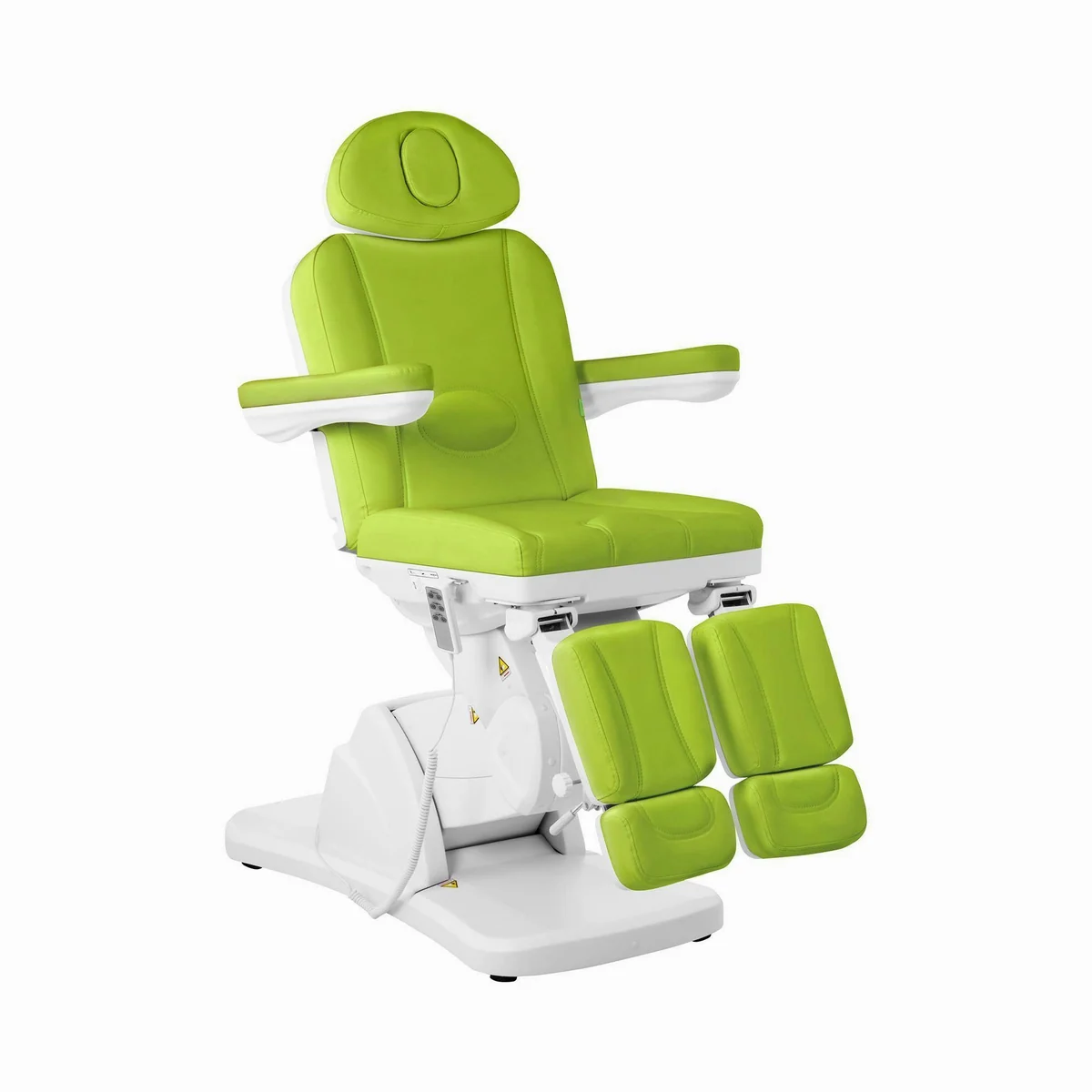 Physa LA PAZ GREEN Fußpflegestuhl, elektrisch höhenverstellbar, bis 175 kg belastbar, 300 W