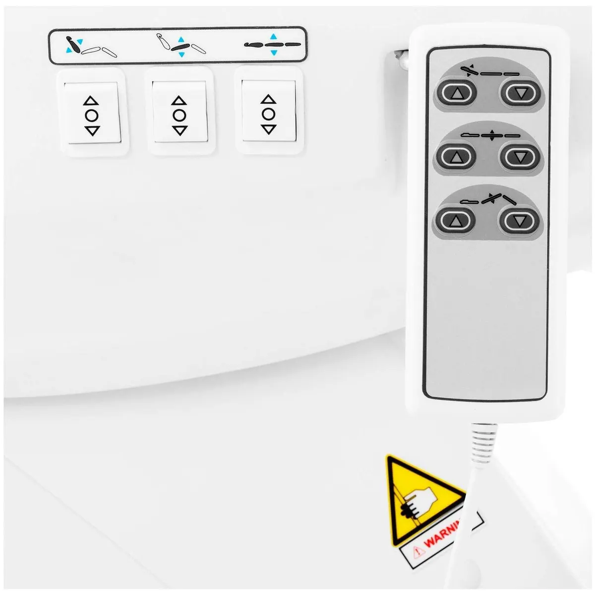 Physa LA PAZ GREEN Fußpflegestuhl, elektrisch höhenverstellbar, bis 175 kg belastbar, 300 W 4