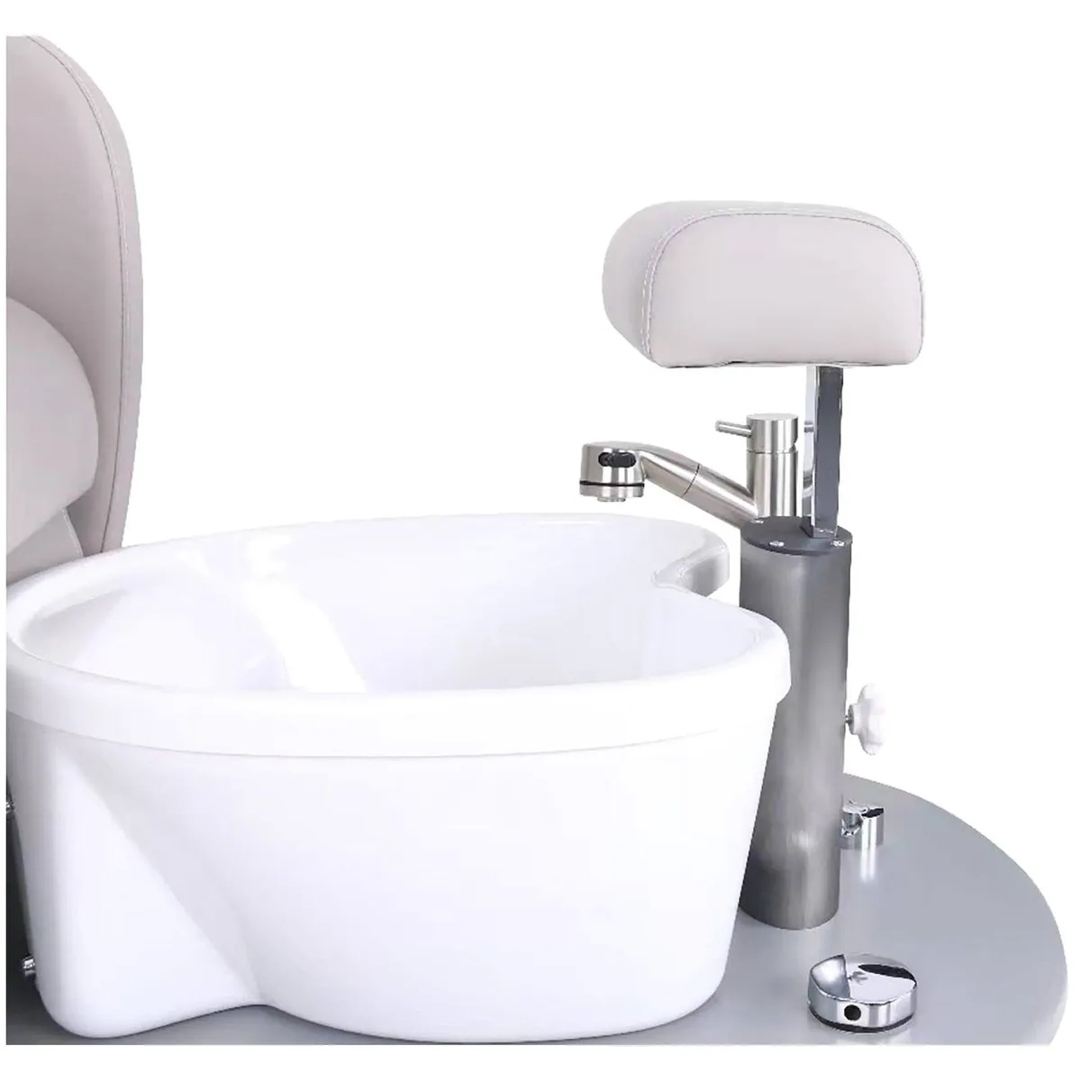 Physa Fußpflegestuhl HAVANA, elektrisch verstellbar, integrierte Fußwanne, 200 kg Belastbarkeit 2