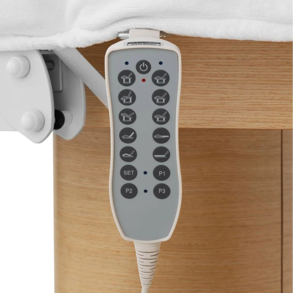 Physa AVIGNON WHITE Wellnessliege, elektrisch einstellbar, 200 kg Belastbarkeit 2