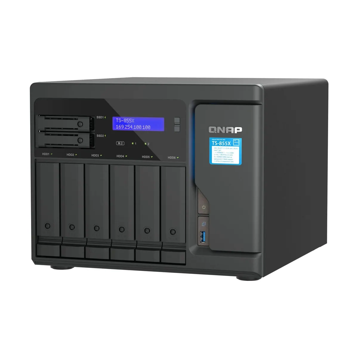 QNAP TS-855X NAS-Server, erweiterbarer Speicher, schnelle Datenübertragung, benutzerfreundliche Software 4