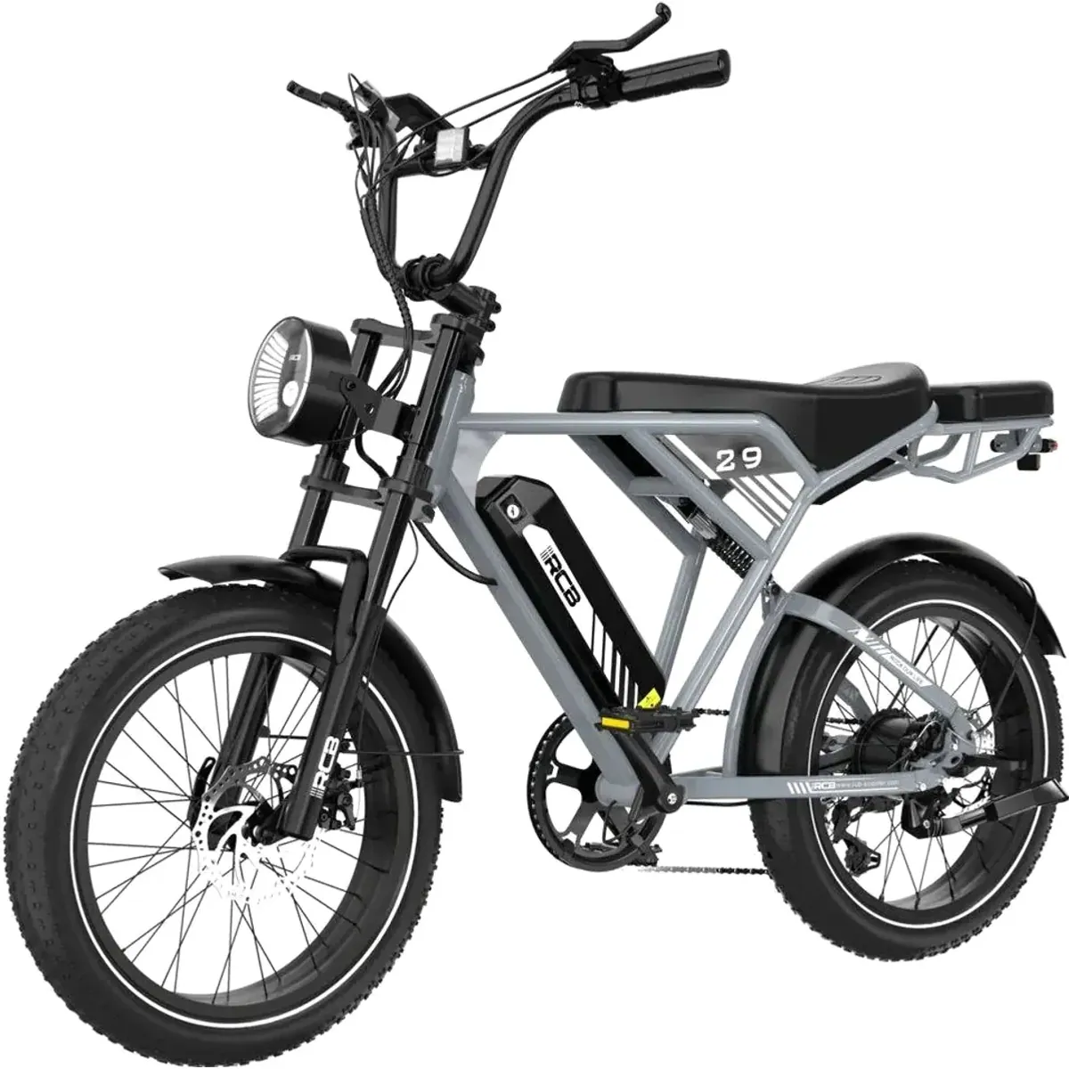 RCB RK29 E-Bike, 48V 13Ah Akku, 40-60 km Reichweite