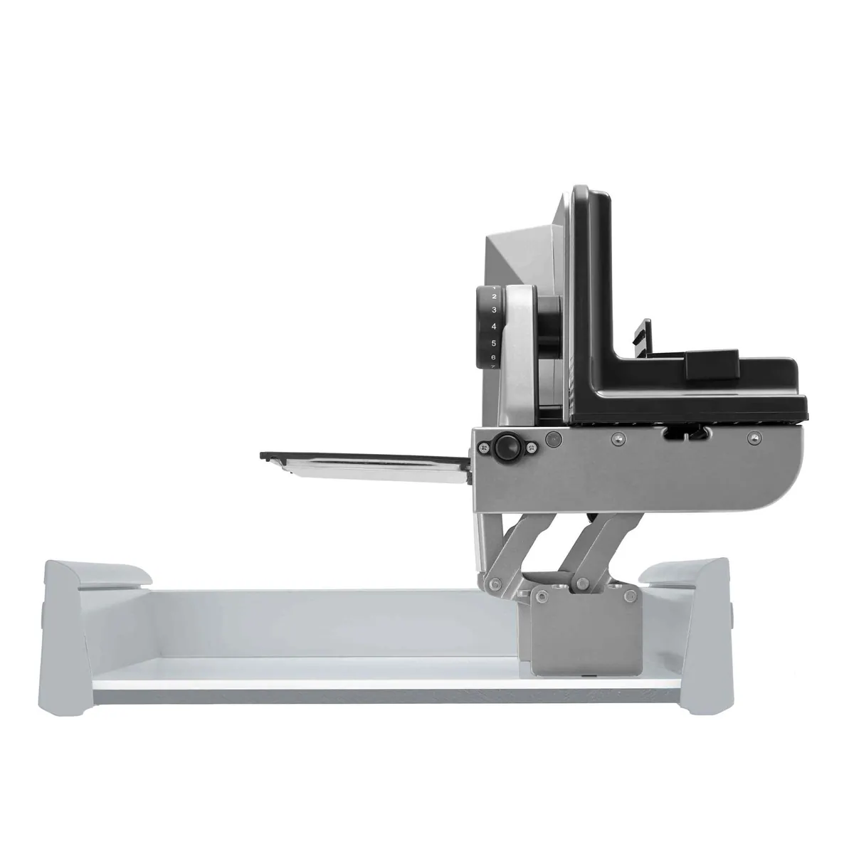 ritter Einbau-Allesschneider AES 72 SR, Vollmetall, Sicherheits-2-Finger-Einschaltsystem 2