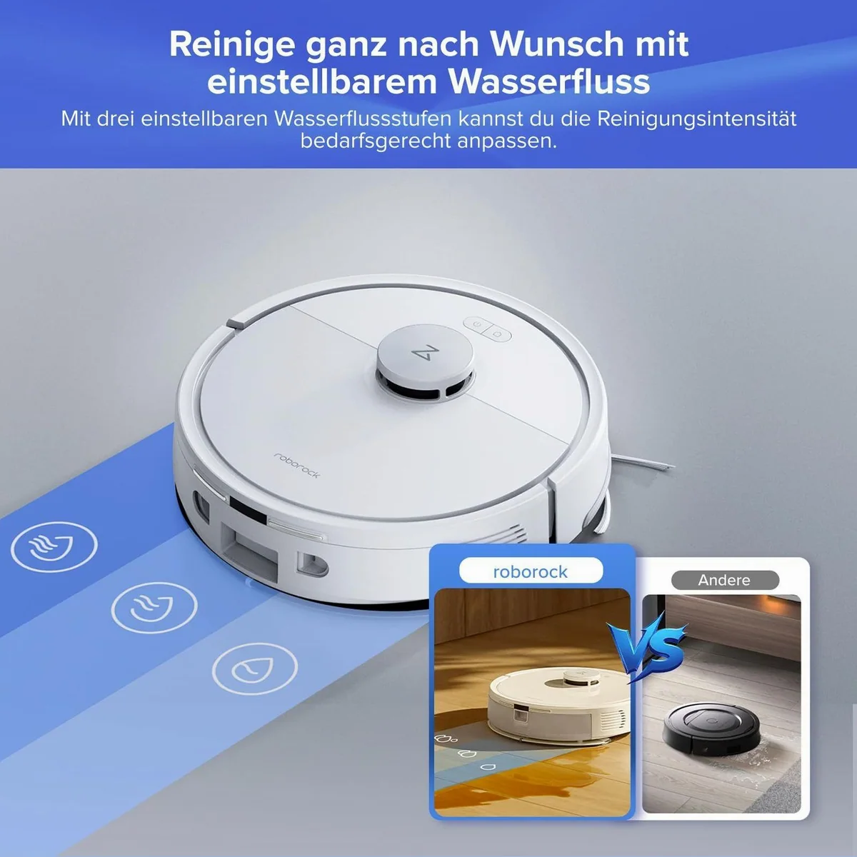 Roborock Saugroboter Q7 BF+, 8000 Pa Saugkraft, Dual Anti-Tangle-System, PreciSense LiDAR-Navigation 4