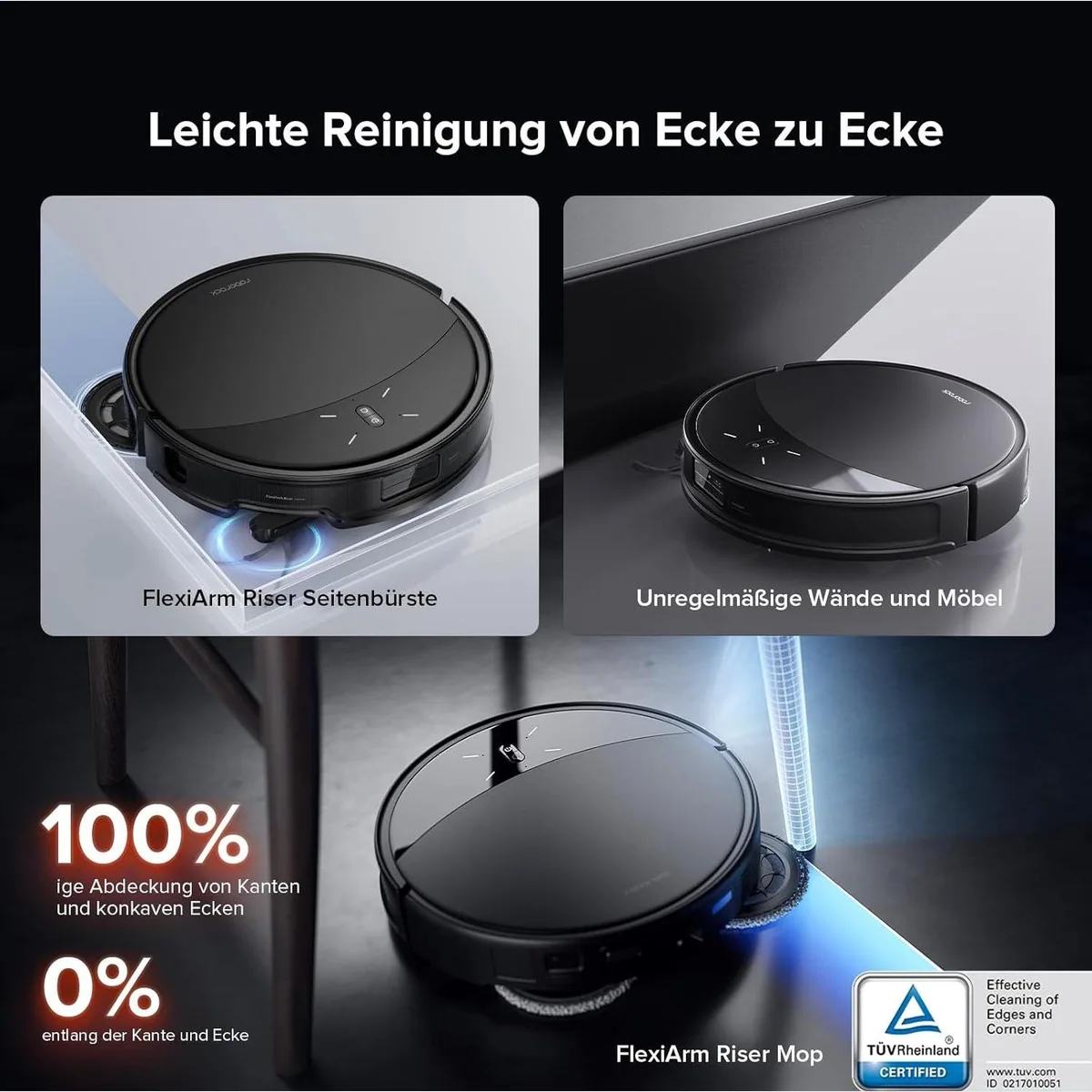 Roborock Saros 10R Saugroboter, ultra-schlank, StarSight System 2.0, Zero-Tangle Technologie 5