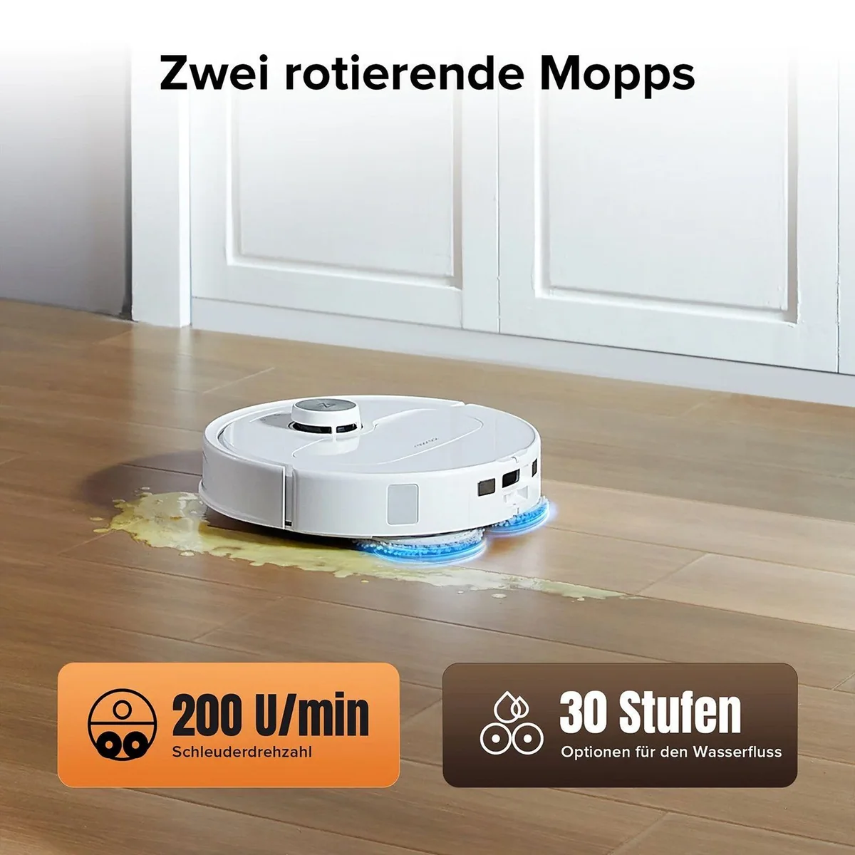 Roborock Qrevo Master Saugroboter, 10.000 Pa Saugkraft, All-in-One-Dock, AI Hindernisvermeidung 3