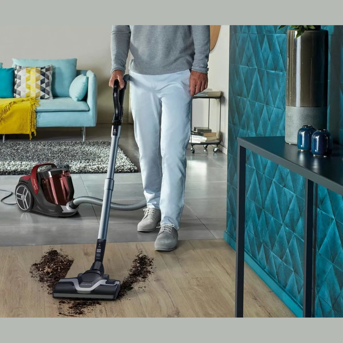 Rowenta Silence Force Cyclonic Staubsauger, beutellos, 2-Positionen-Saugdüse 5